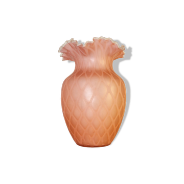 Vase rose Art nouveau Lenora