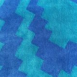 TISCA rug "LEON" in hand-tufted wool – Design by Ulrike Sarvari, France 1990s