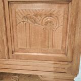Restored "Art Deco" wardrobe, display cabinet, bookshelf.