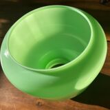 Opaline green globe mint 70s