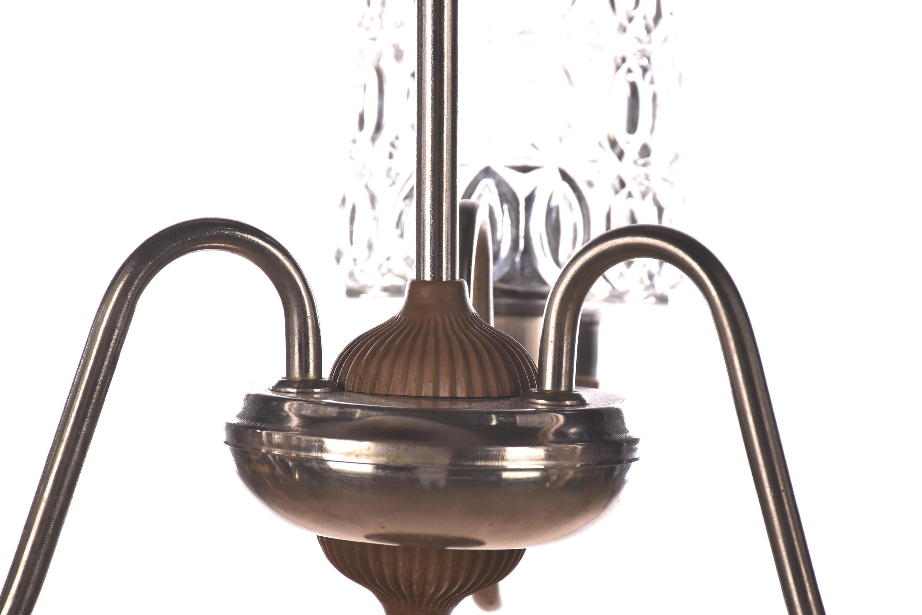 Lustre vintage brocante plafonnier