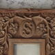 Black forest frame carved wood