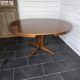 Vintage extendable round table from the 60s