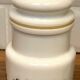 2 opaline glass spice jars