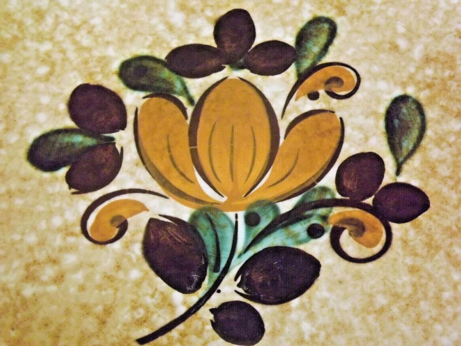 Vintage Boch La Louvière Corfou Collection Large Round Plate