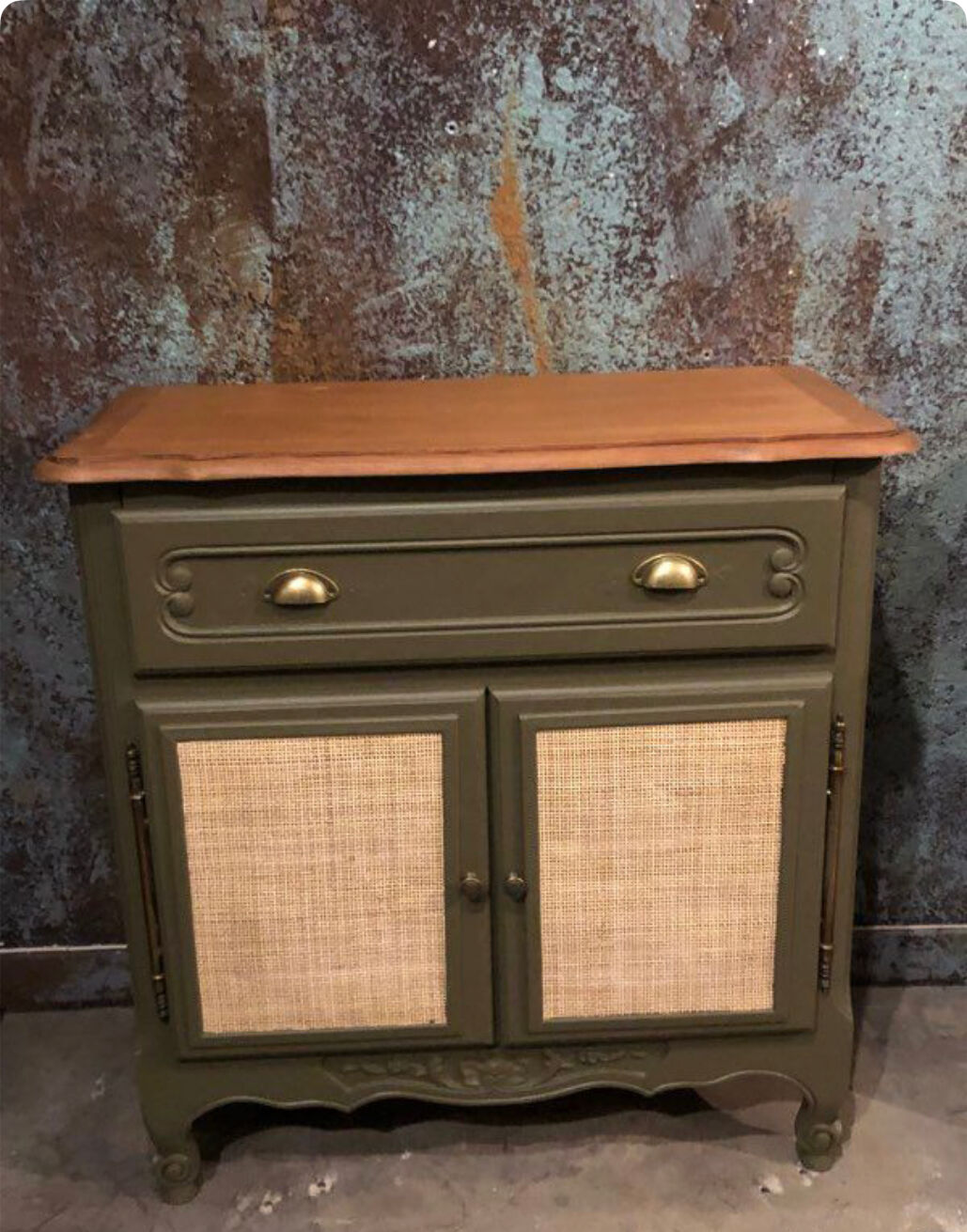 Redesigned wooden sideboard