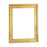 Ancien cadre bois sculpté tableau rectangle déco collection