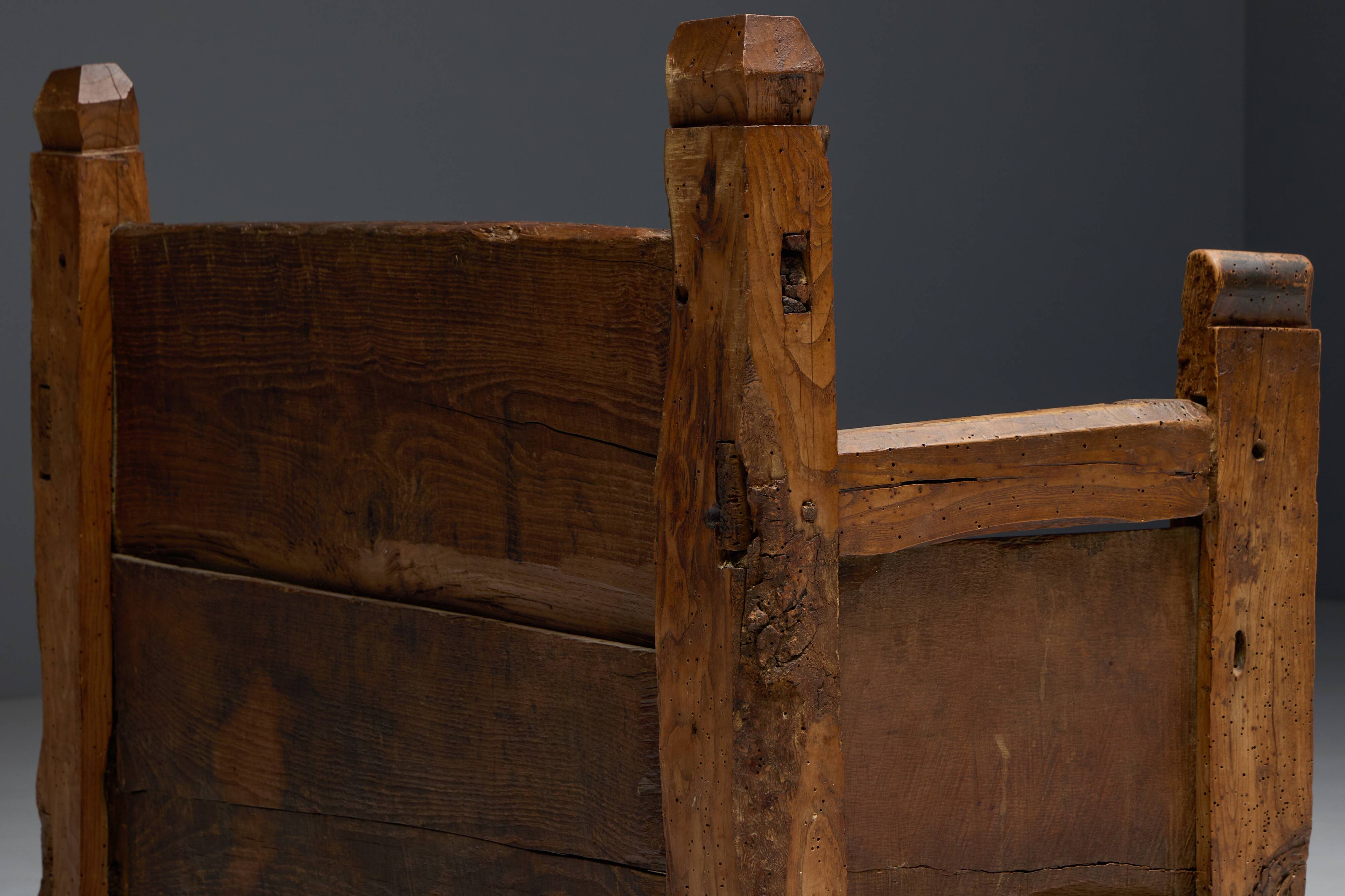 Primitive Robust Bench, France, 19th Century