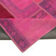 Hand-Knotted Oriental Vintage 207 cm x 304 cm Pink Patchwork Carpet