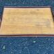 Plateau de service scandinave vintage en bois des années 60