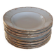 Set of flat and soup plates