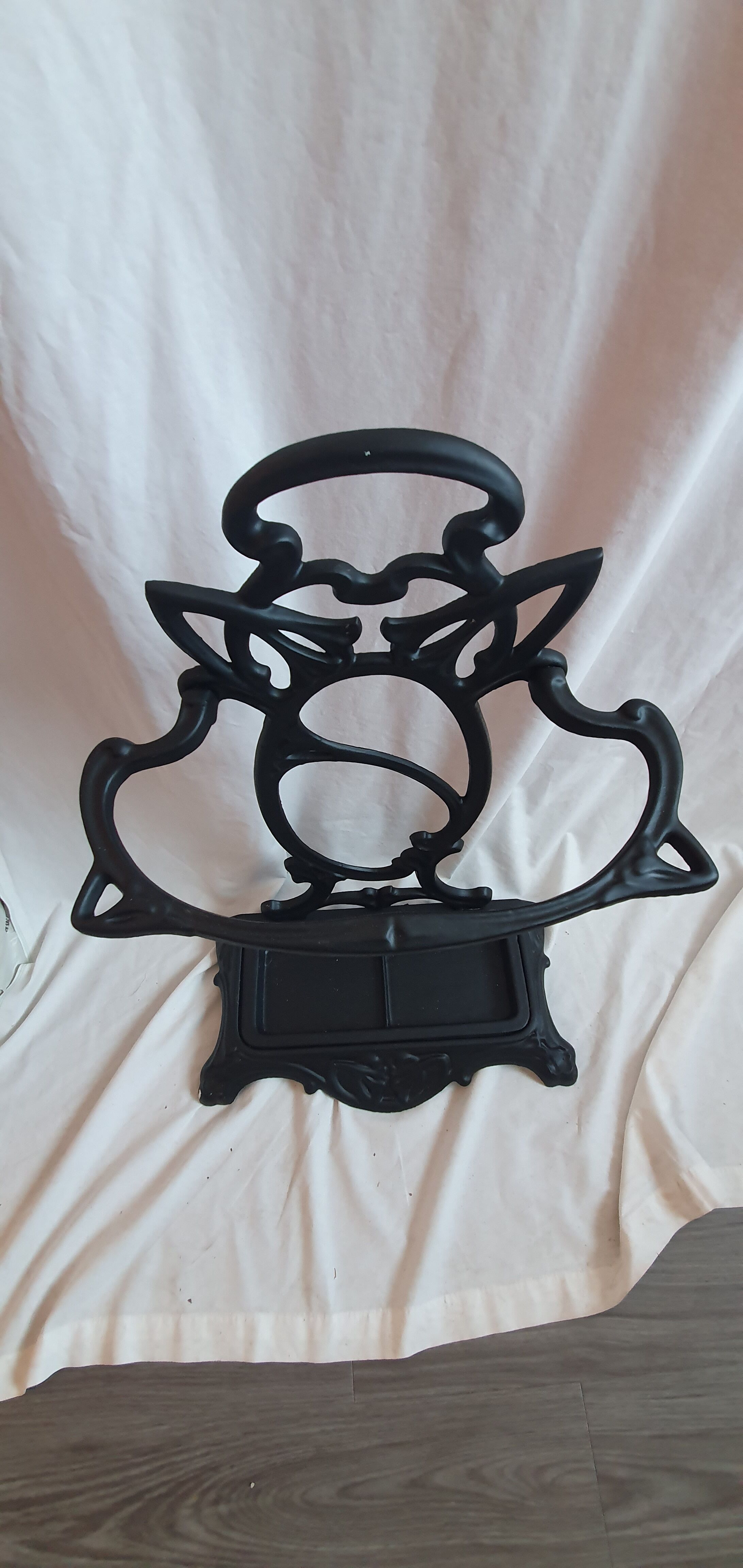 Cast art deco umbrella holders, 1930/40