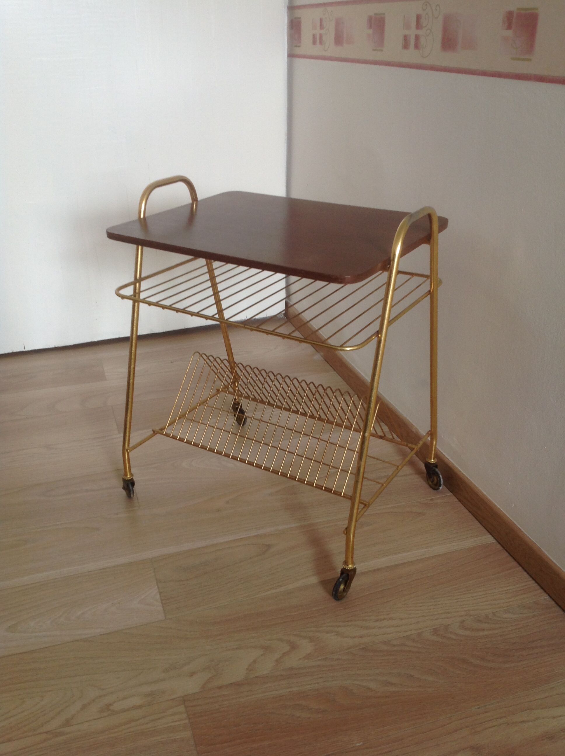 Vintage vinyl cabinet