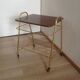 Desserte range vinyles vintage