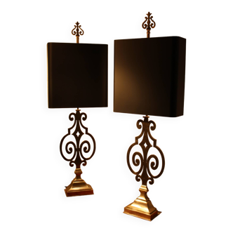 Pair of Charles lamps