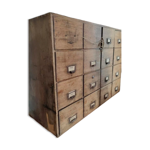 Meuble de métier à tiroir