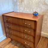 Vintage chest of drawers spindle feet