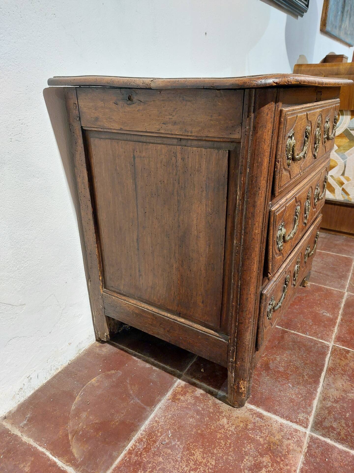 Small Louis XIV period chest of drawers in its original condition.