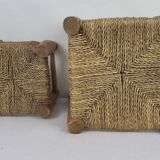 Brutalist nesting stool