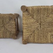 Tabouret brutaliste gigogne