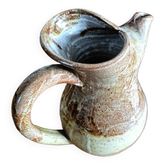 Stoneware pitcher