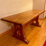 Solid oak coffee table