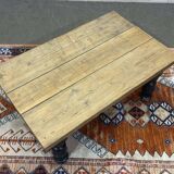 1950s English fir coffee table
