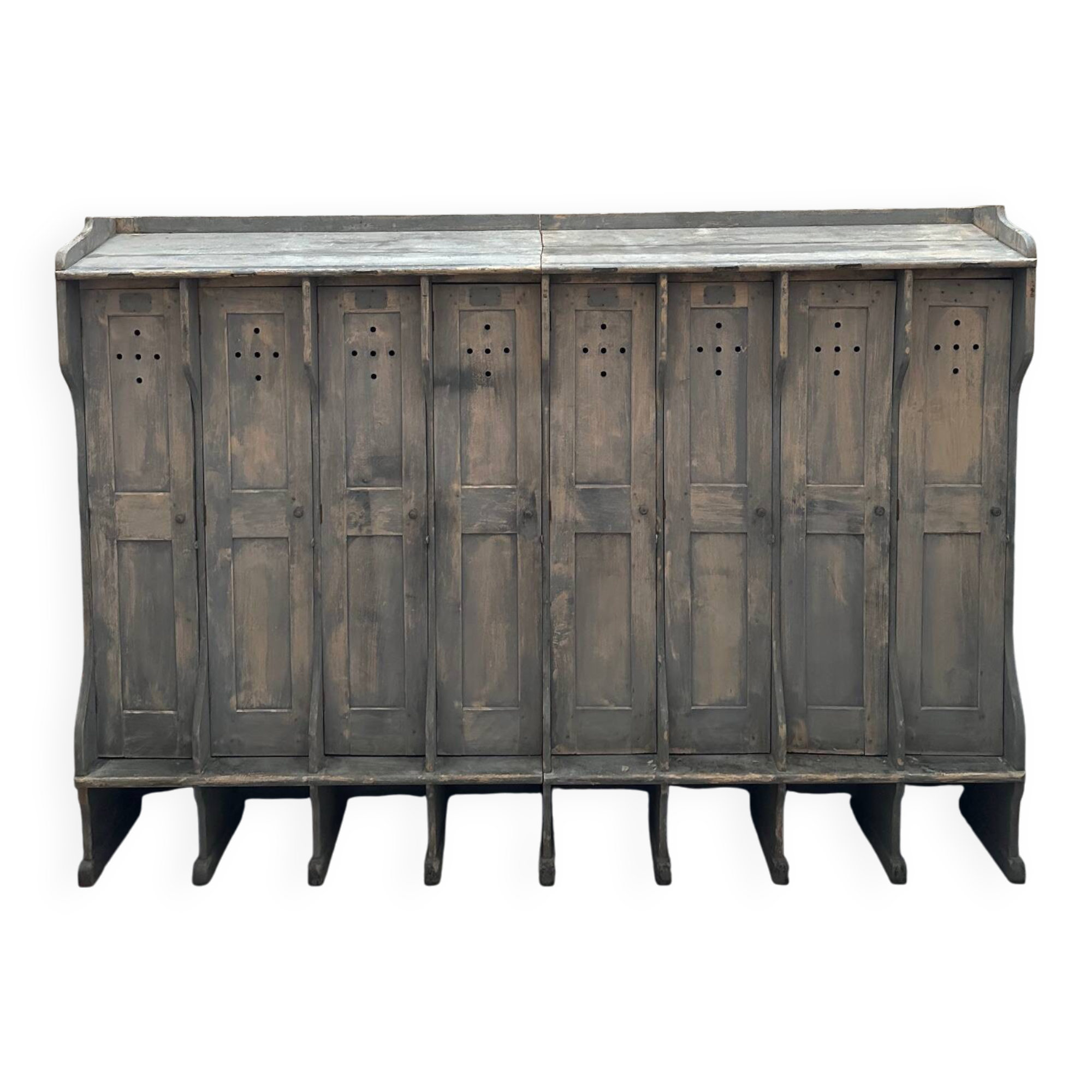 Workshop locker room, early 20th century