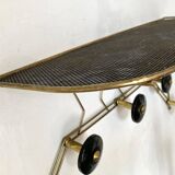 Mid century wall coat rack