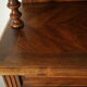 Louis XVI style music cabinet in walnut, 20th century.