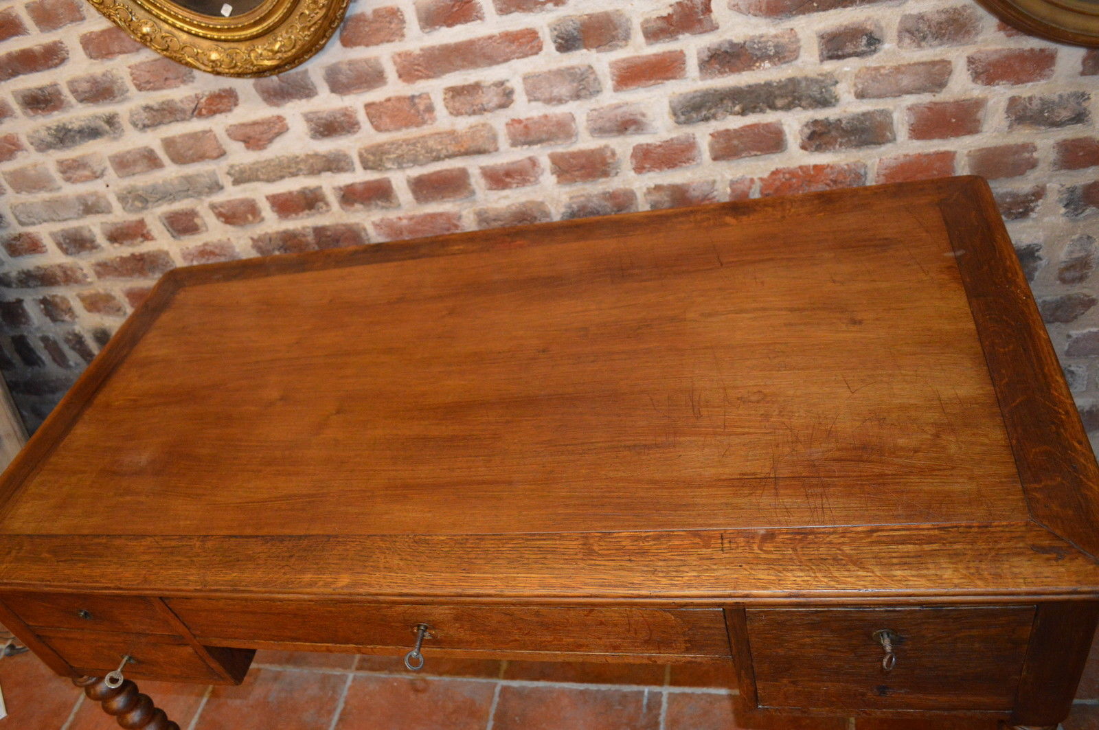 Oak desk