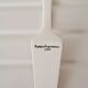 White porcelain pie shovel