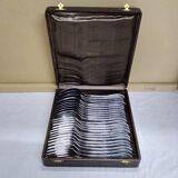 Ménagère en métal argenté 1950