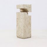 Postmodern Mactan stone pedestal, 1980s