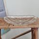 Glass butter dish