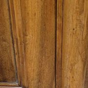 Empire period wardrobe, made of solid walnut, dating from the early 19th century.