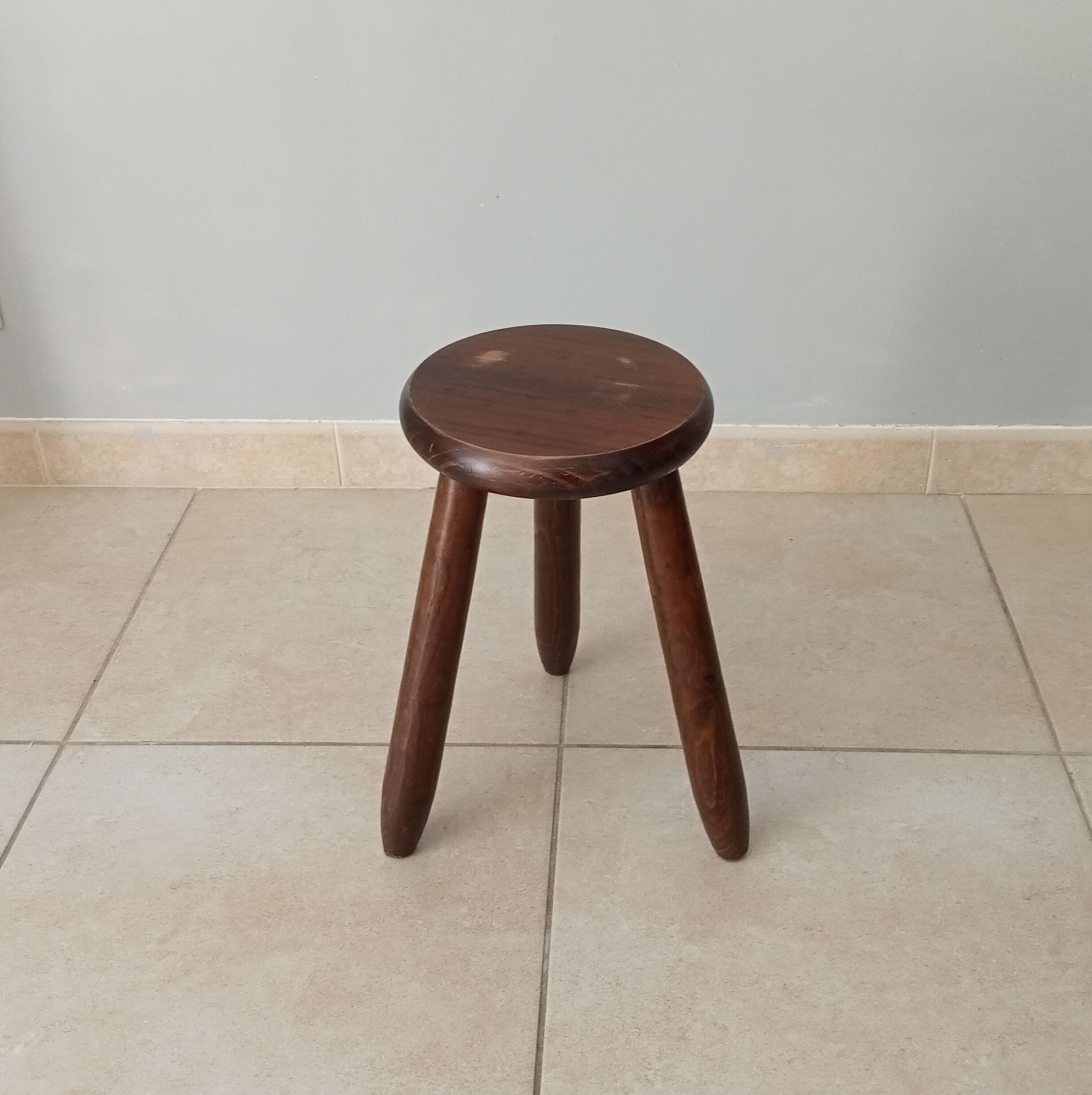 Vintage tripod stool 50s/60s