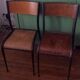 Lot de 2 chaises mullca pieds compas