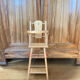 Chaise haute de poupée époque XXe transformable en YOUPALA (livrable)