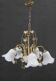Lustre en verre de Murano, Italie, années 1990