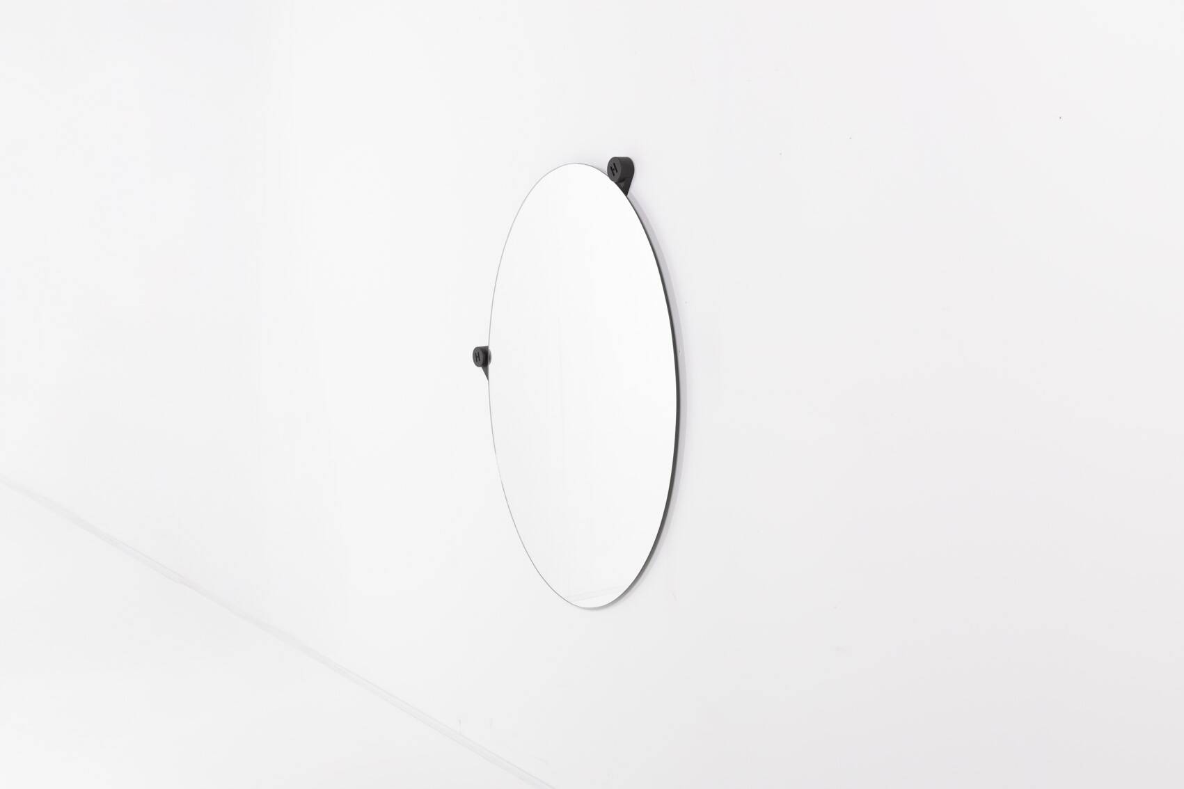 Miroir design italien de Nanda Vigo pour Morphos, Venise 1985