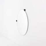 Italian Design mirror from Nanda Vigo for Morphos, Venezia 1985