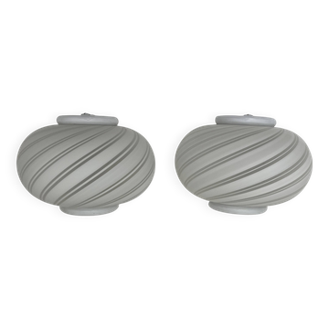 Pair of vintage Murano wall lights