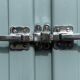 Mado 1940 blue/grey green kitchen cabinet buffet