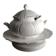White porcelain soup tureen