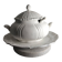 White porcelain soup tureen