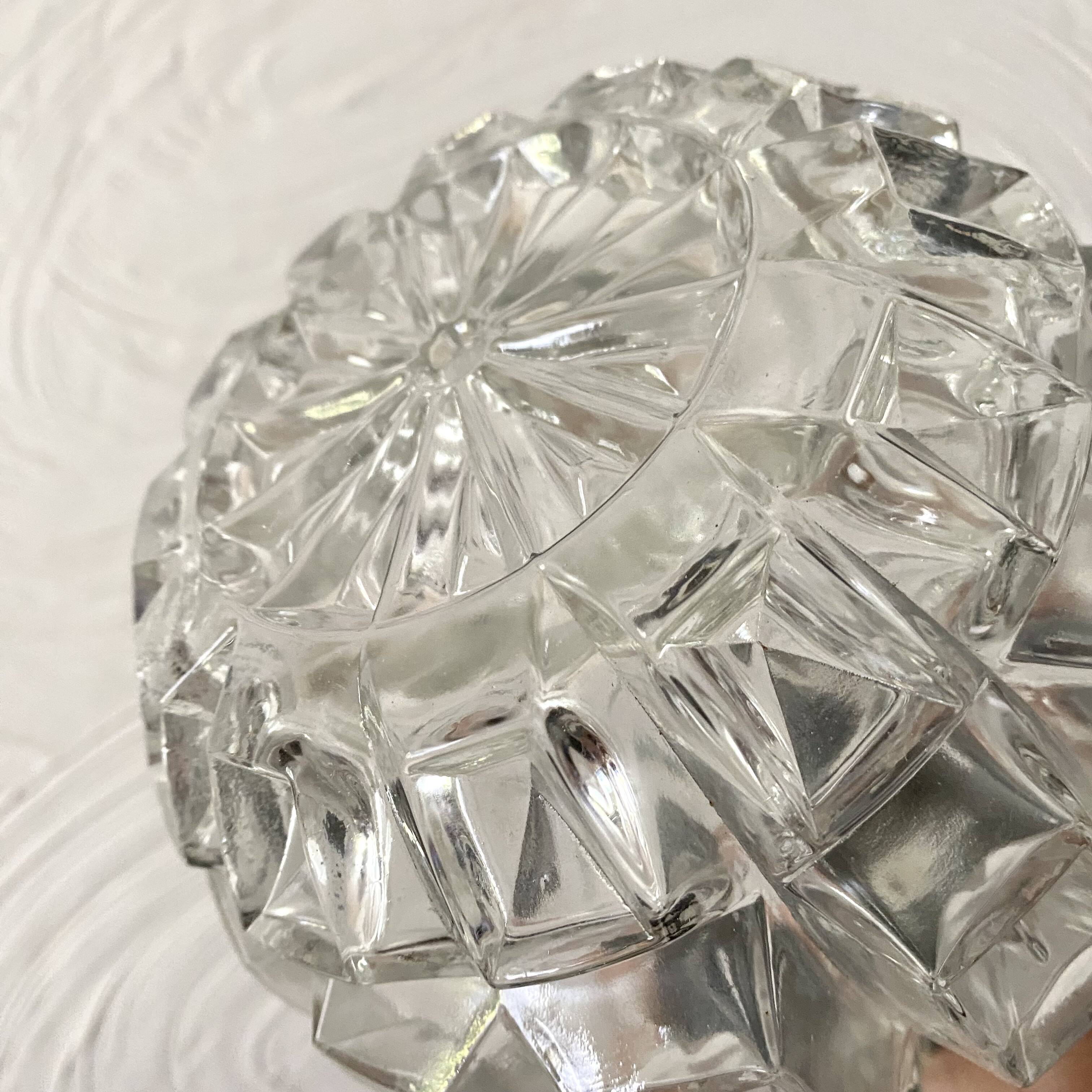 Space Age Textured Ball Ceiling Light