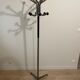 Metal parrot coat rack