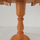 Wooden bedside lamp