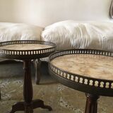 Pair of Louis XVI style pedestas